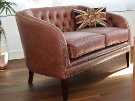 Blake 2er in Selvaggio Mahogany