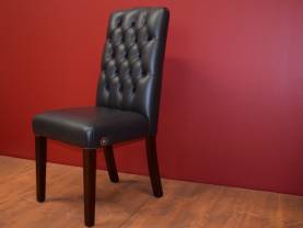 Chesterfield Esszimmerstuhl im Leder Vele Bourneville