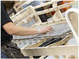 Chesterfield Sofa Produktion