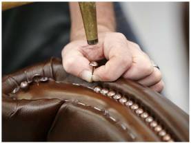 Chesterfield Sofa Produktion